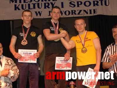 VI Mistrzostwa Polski - Jaworzno - Lewa ręka # Siłowanie na ręce # Armwrestling # Armpower.net