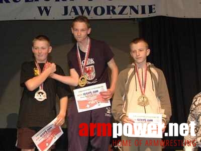 VI Mistrzostwa Polski - Jaworzno - Prawa ręka # Siłowanie na ręce # Armwrestling # Armpower.net