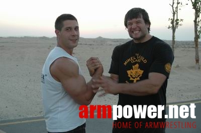 Vendetta in Dubai - preparing # Siłowanie na ręce # Armwrestling # Armpower.net