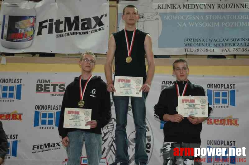 VII Mistrzostwa Polski - Wołomin 2007 - Prawa ręka # Armwrestling # Armpower.net