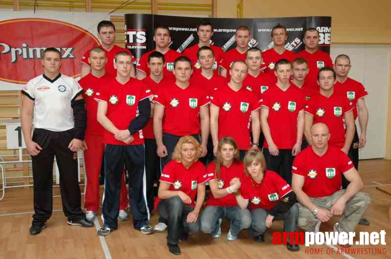 VII Mistrzostwa Polski - Wołomin 2007 - Lewa ręka # Armwrestling # Armpower.net