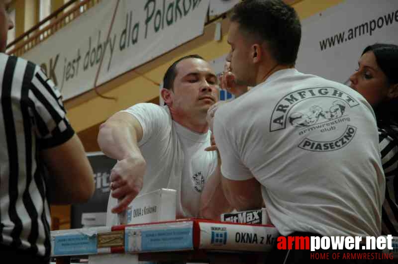 VII Mistrzostwa Polski - Wołomin 2007 - Lewa ręka # Armwrestling # Armpower.net