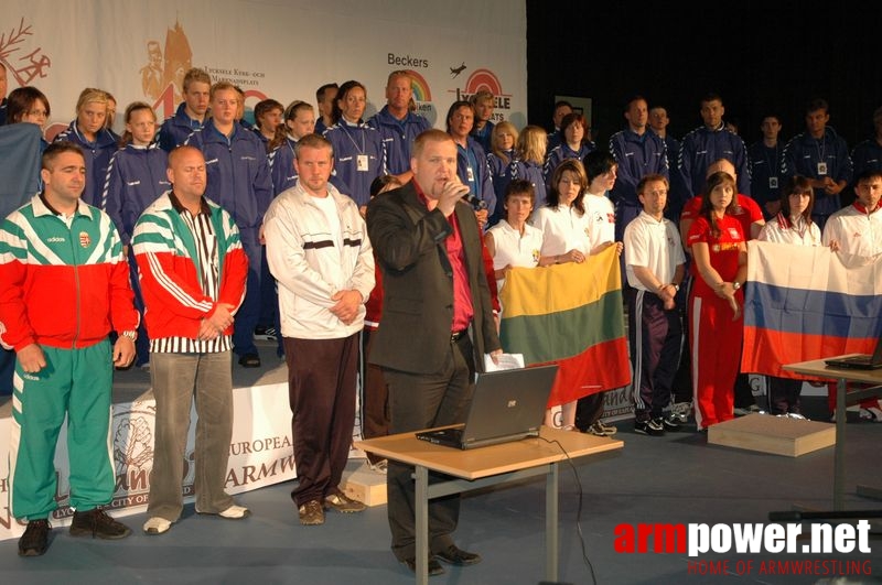 European Armwrestling Championships 2007 - Day 1 # Armwrestling # Armpower.net