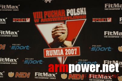 VIII Puchar Polski - Rumia 2007 - Prawa ręka # Siłowanie na ręce # Armwrestling # Armpower.net