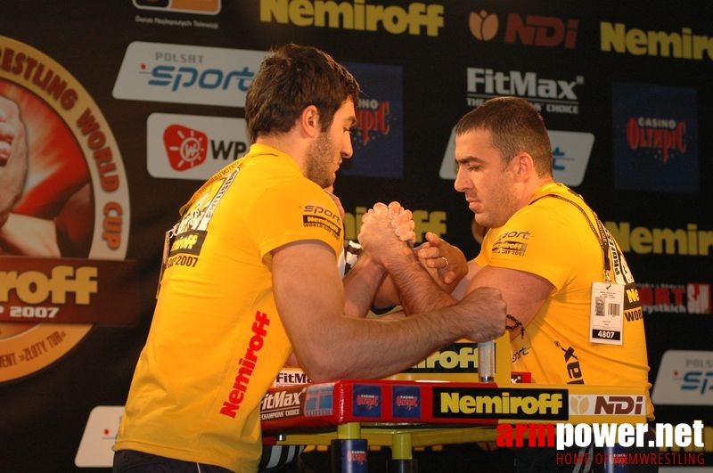 Nemiroff World Cup 2007 - Day 1 # Armwrestling # Armpower.net