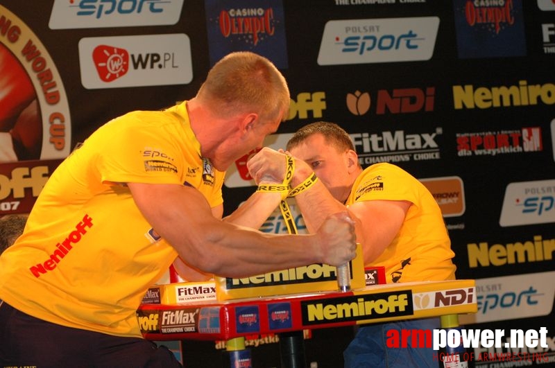 Nemiroff World Cup 2007 - Day 1 # Siłowanie na ręce # Armwrestling # Armpower.net