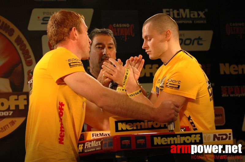 Nemiroff World Cup 2007 - Day 1 # Siłowanie na ręce # Armwrestling # Armpower.net