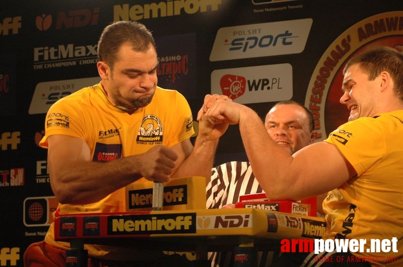 Nemiroff World Cup 2007 - Day 1 # Siłowanie na ręce # Armwrestling # Armpower.net