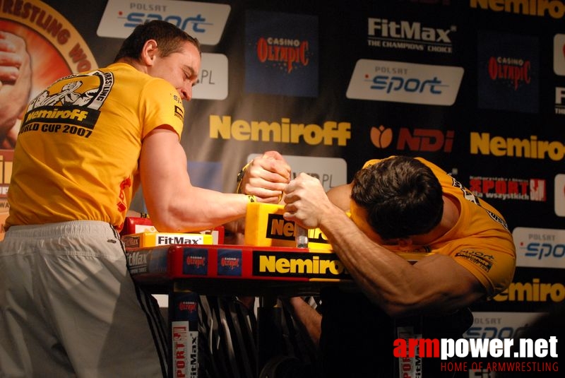 Nemiroff World Cup 2007 - Day 2 # Siłowanie na ręce # Armwrestling # Armpower.net