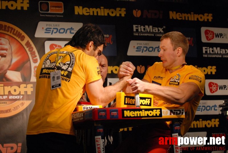 Nemiroff World Cup 2007 - Day 2 # Siłowanie na ręce # Armwrestling # Armpower.net