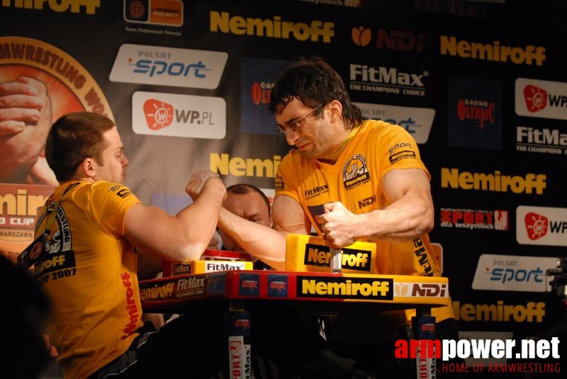 Nemiroff World Cup 2007 - Day 2 # Siłowanie na ręce # Armwrestling # Armpower.net