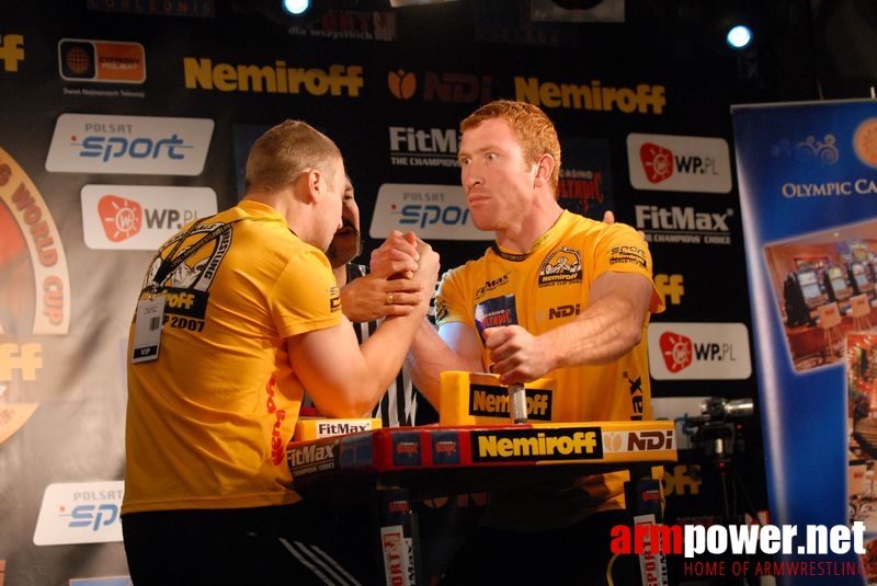 Nemiroff World Cup 2007 - Day 2 # Siłowanie na ręce # Armwrestling # Armpower.net