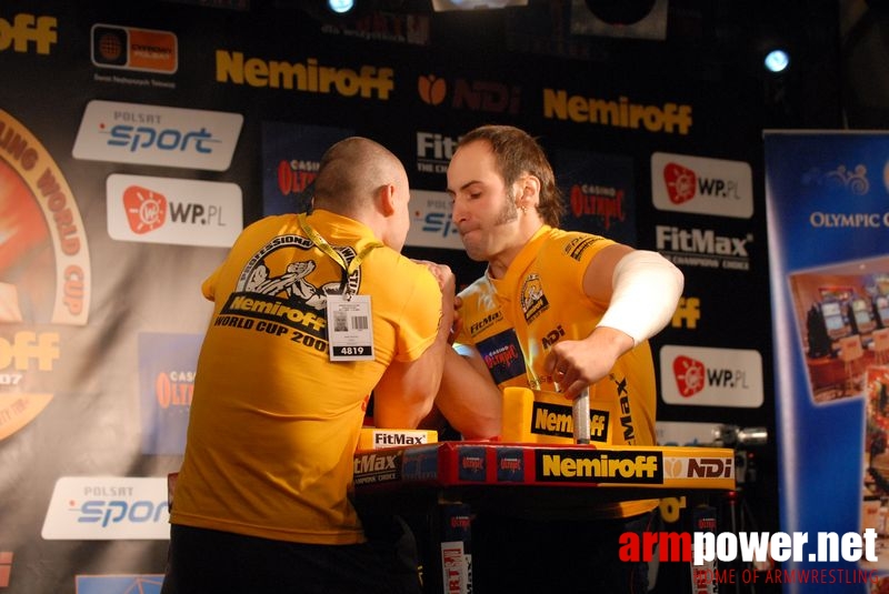 Nemiroff World Cup 2007 - Day 2 # Siłowanie na ręce # Armwrestling # Armpower.net