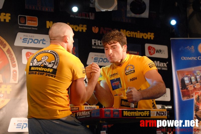 Nemiroff World Cup 2007 - Day 2 # Siłowanie na ręce # Armwrestling # Armpower.net