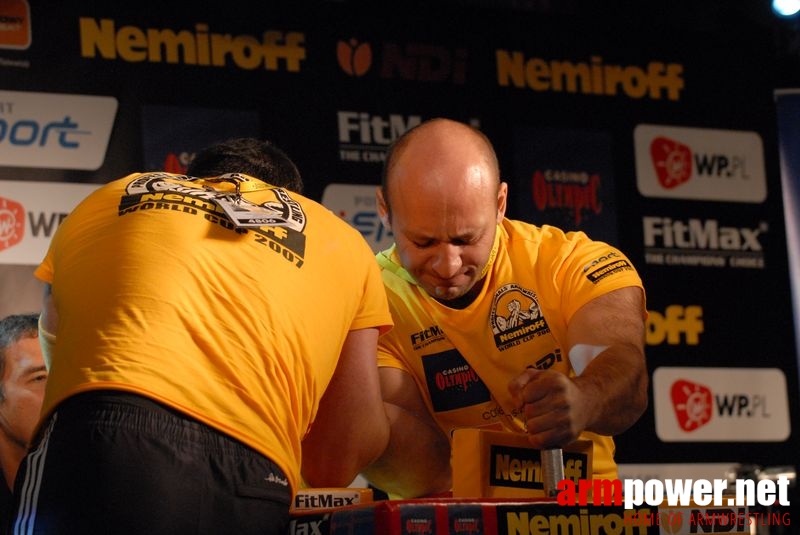 Nemiroff World Cup 2007 - Day 2 # Siłowanie na ręce # Armwrestling # Armpower.net