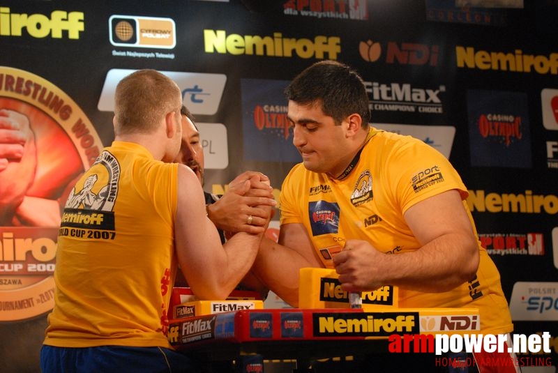 Nemiroff World Cup 2007 - Day 2 # Armwrestling # Armpower.net