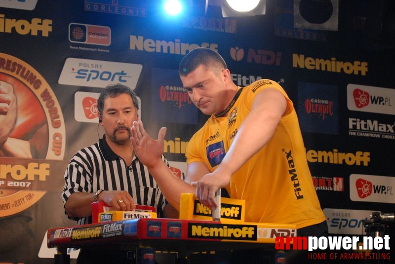 Nemiroff World Cup 2007 - Day 2 # Siłowanie na ręce # Armwrestling # Armpower.net