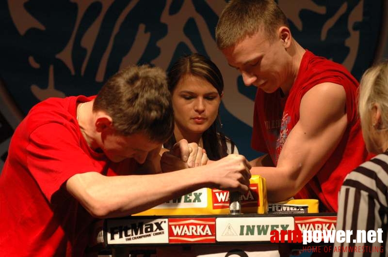 Mistrzostwa Polski 2008 - Lewa ręka # Siłowanie na ręce # Armwrestling # Armpower.net