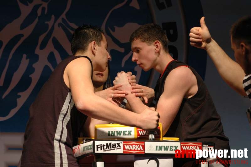 Mistrzostwa Polski 2008 - Lewa ręka # Siłowanie na ręce # Armwrestling # Armpower.net