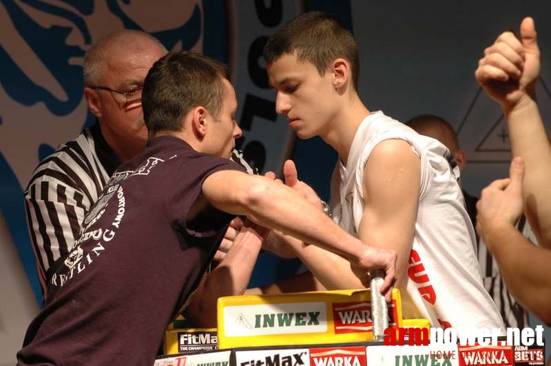 Mistrzostwa Polski 2008 - Lewa ręka # Armwrestling # Armpower.net