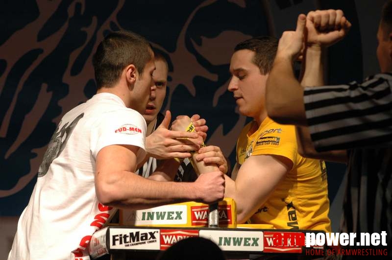 Mistrzostwa Polski 2008 - Lewa ręka # Siłowanie na ręce # Armwrestling # Armpower.net