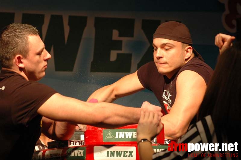 Mistrzostwa Polski 2008 - Lewa ręka # Siłowanie na ręce # Armwrestling # Armpower.net