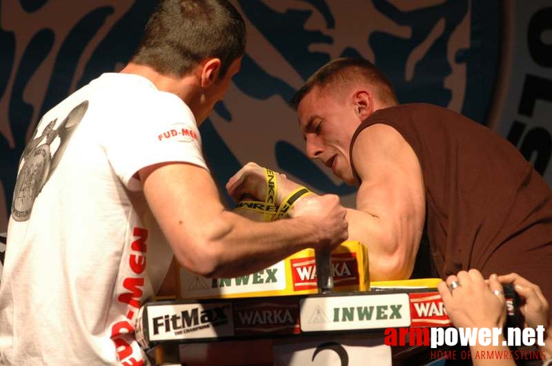 Mistrzostwa Polski 2008 - Lewa ręka # Siłowanie na ręce # Armwrestling # Armpower.net