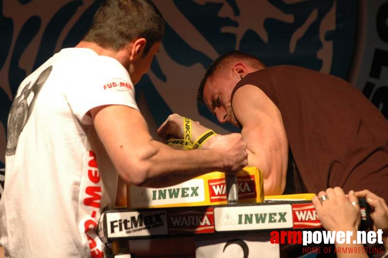 Mistrzostwa Polski 2008 - Lewa ręka # Siłowanie na ręce # Armwrestling # Armpower.net