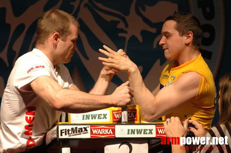 Mistrzostwa Polski 2008 - Lewa ręka # Siłowanie na ręce # Armwrestling # Armpower.net