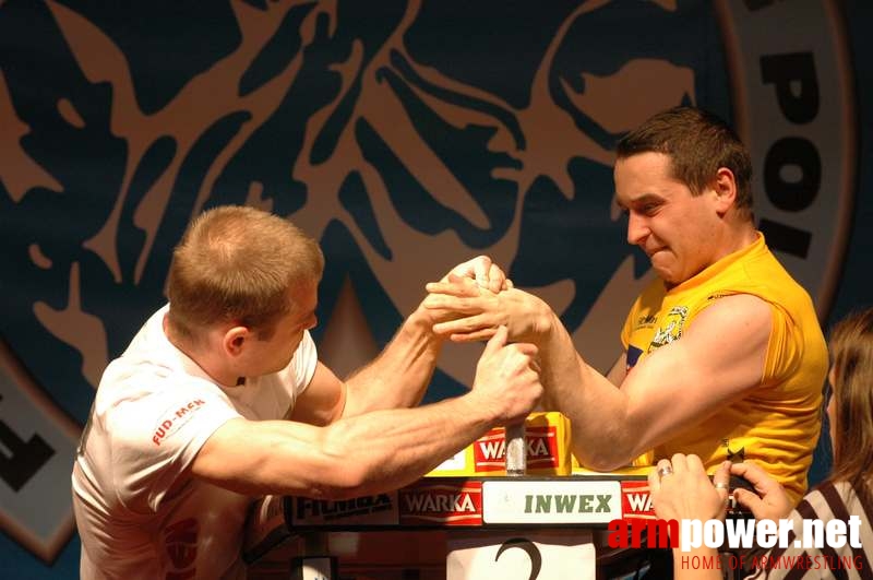 Mistrzostwa Polski 2008 - Lewa ręka # Siłowanie na ręce # Armwrestling # Armpower.net