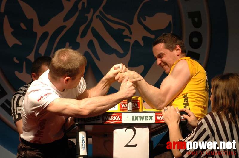 Mistrzostwa Polski 2008 - Lewa ręka # Siłowanie na ręce # Armwrestling # Armpower.net