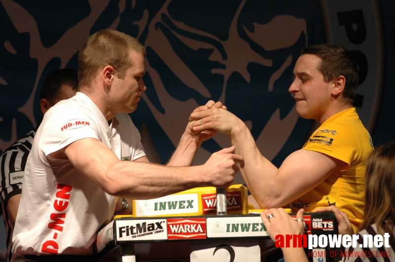 Mistrzostwa Polski 2008 - Lewa ręka # Armwrestling # Armpower.net