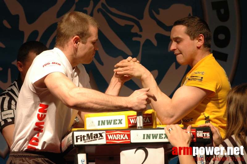 Mistrzostwa Polski 2008 - Lewa ręka # Armwrestling # Armpower.net