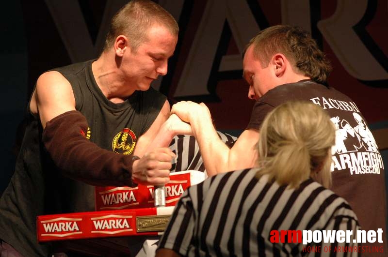 Mistrzostwa Polski 2008 - Lewa ręka # Siłowanie na ręce # Armwrestling # Armpower.net