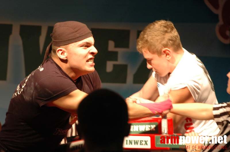 Mistrzostwa Polski 2008 - Lewa ręka # Siłowanie na ręce # Armwrestling # Armpower.net