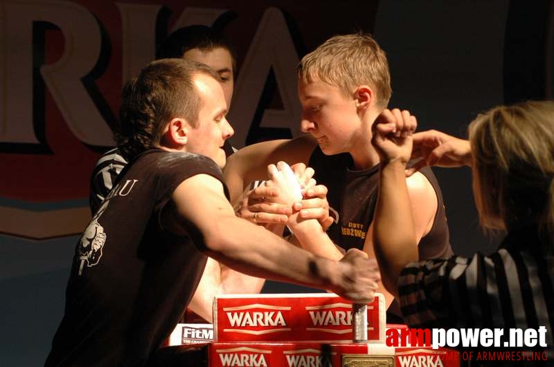 Mistrzostwa Polski 2008 - Lewa ręka # Siłowanie na ręce # Armwrestling # Armpower.net