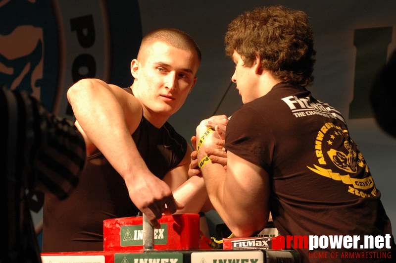 Mistrzostwa Polski 2008 - Lewa ręka # Siłowanie na ręce # Armwrestling # Armpower.net