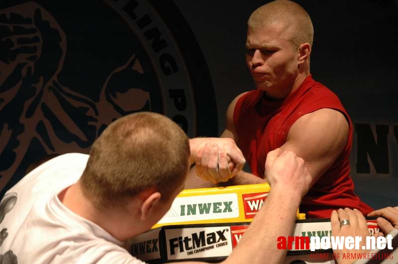 Mistrzostwa Polski 2008 - Lewa ręka # Armwrestling # Armpower.net