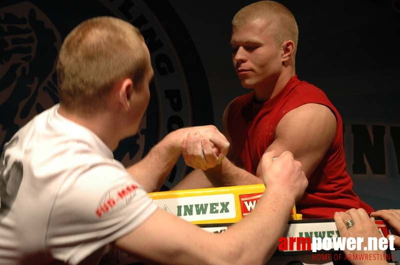 Mistrzostwa Polski 2008 - Lewa ręka # Armwrestling # Armpower.net