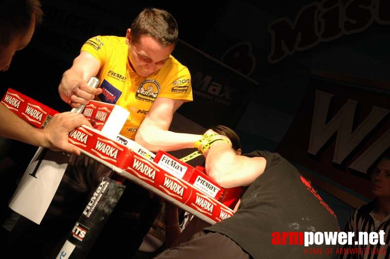 Mistrzostwa Polski 2008 - Lewa ręka # Armwrestling # Armpower.net