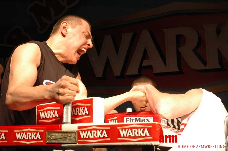 Mistrzostwa Polski 2008 - Lewa ręka # Siłowanie na ręce # Armwrestling # Armpower.net