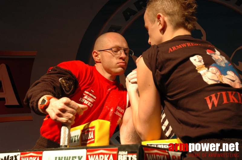 Mistrzostwa Polski 2008 - Lewa ręka # Siłowanie na ręce # Armwrestling # Armpower.net