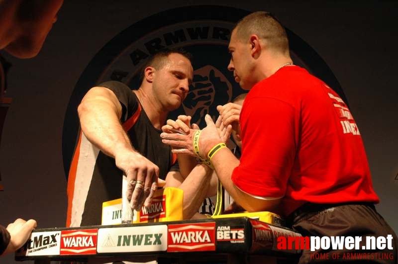 Mistrzostwa Polski 2008 - Lewa ręka # Siłowanie na ręce # Armwrestling # Armpower.net