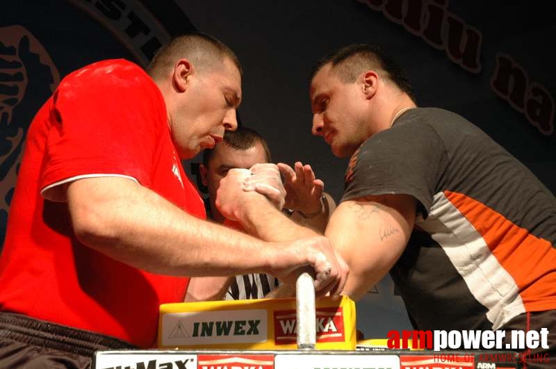 Mistrzostwa Polski 2008 - Lewa ręka # Siłowanie na ręce # Armwrestling # Armpower.net