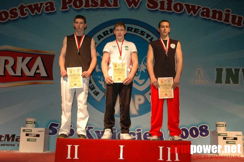 Mistrzostwa Polski 2008 - Lewa ręka # Aрмспорт # Armsport # Armpower.net