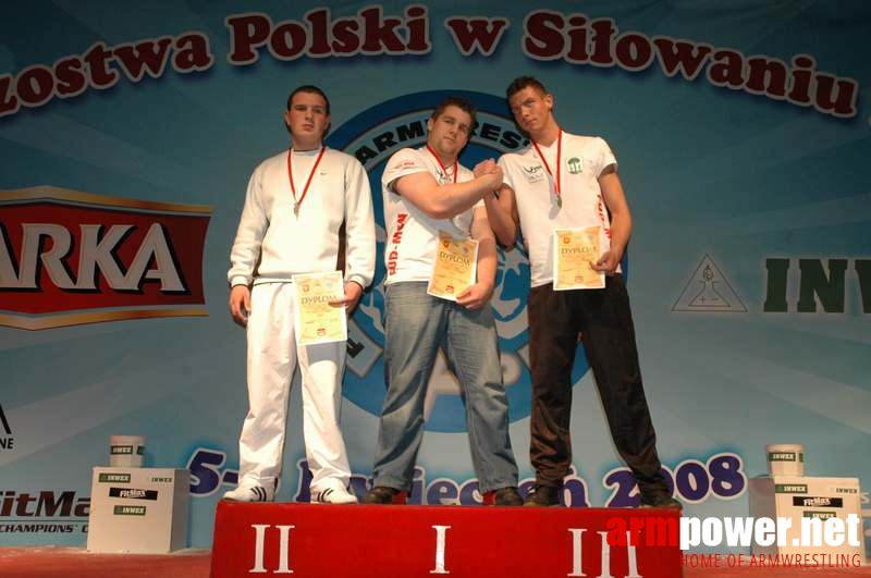 Mistrzostwa Polski 2008 - Lewa ręka # Aрмспорт # Armsport # Armpower.net