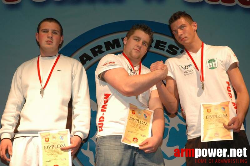 Mistrzostwa Polski 2008 - Lewa ręka # Siłowanie na ręce # Armwrestling # Armpower.net