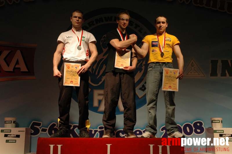 Mistrzostwa Polski 2008 - Lewa ręka # Siłowanie na ręce # Armwrestling # Armpower.net