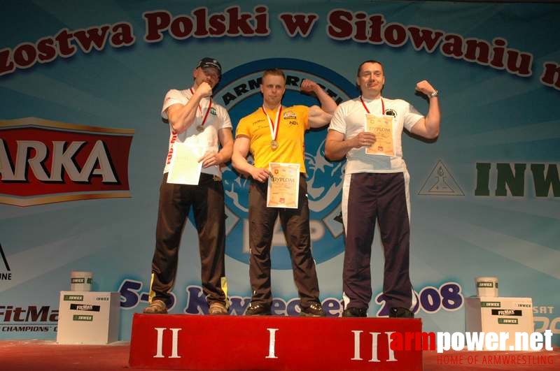 Mistrzostwa Polski 2008 - Lewa ręka # Armwrestling # Armpower.net