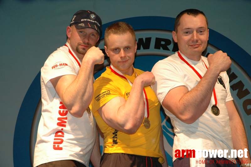 Mistrzostwa Polski 2008 - Lewa ręka # Siłowanie na ręce # Armwrestling # Armpower.net